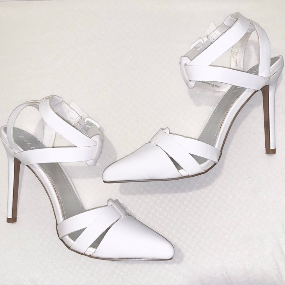 Tildon women’s high heel pointed toe pumps - size 9